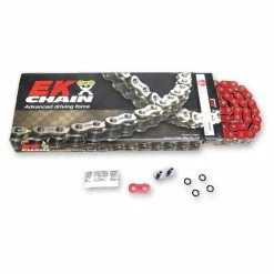 EK Chain 520ZVX3 Metallic Red