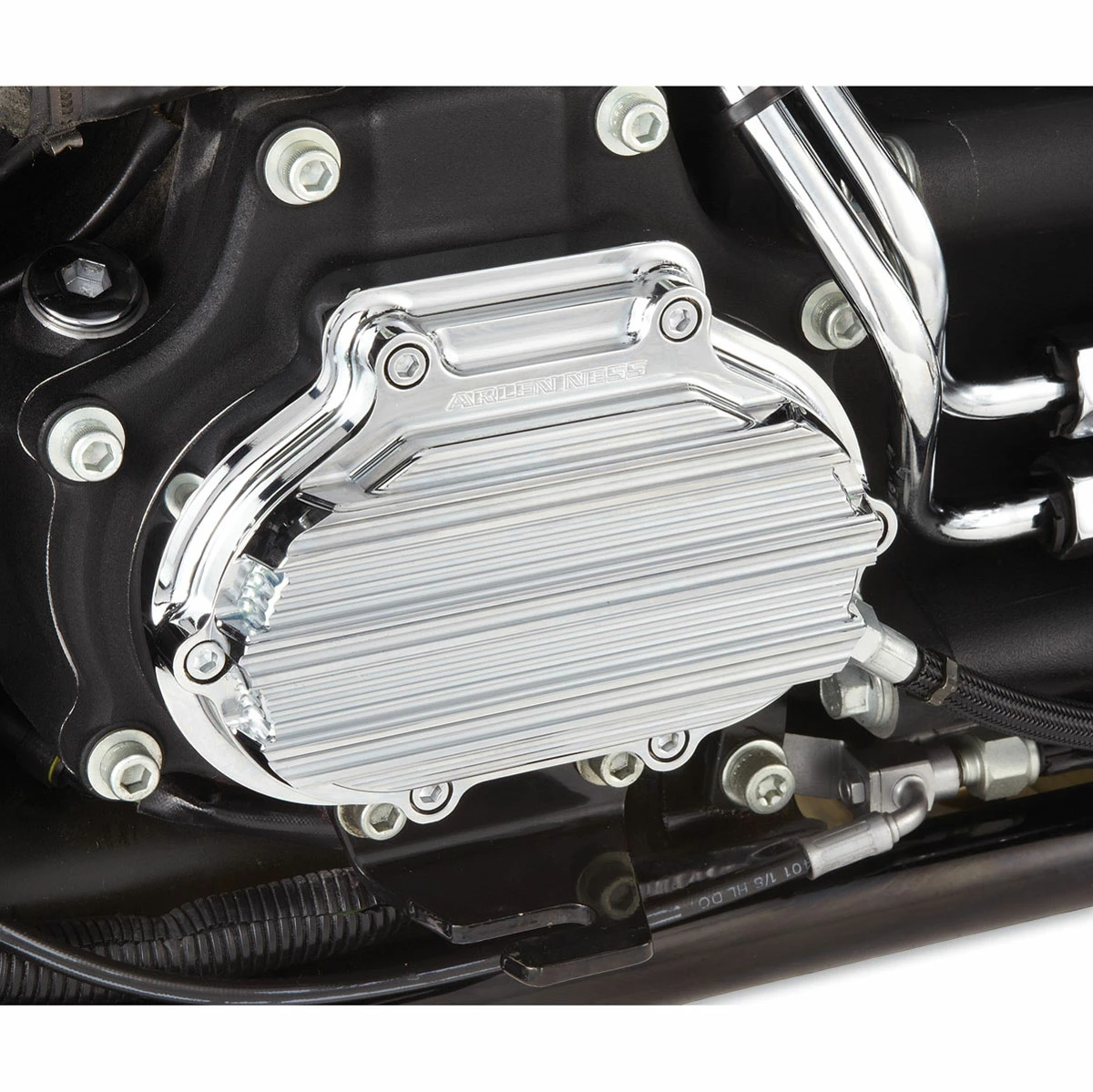 Arlen Ness 10-Gauge Chrome Clutch Release Cover 2 Arlen Ness 10-Gauge Chrome Clutch Release Cover - Image 2