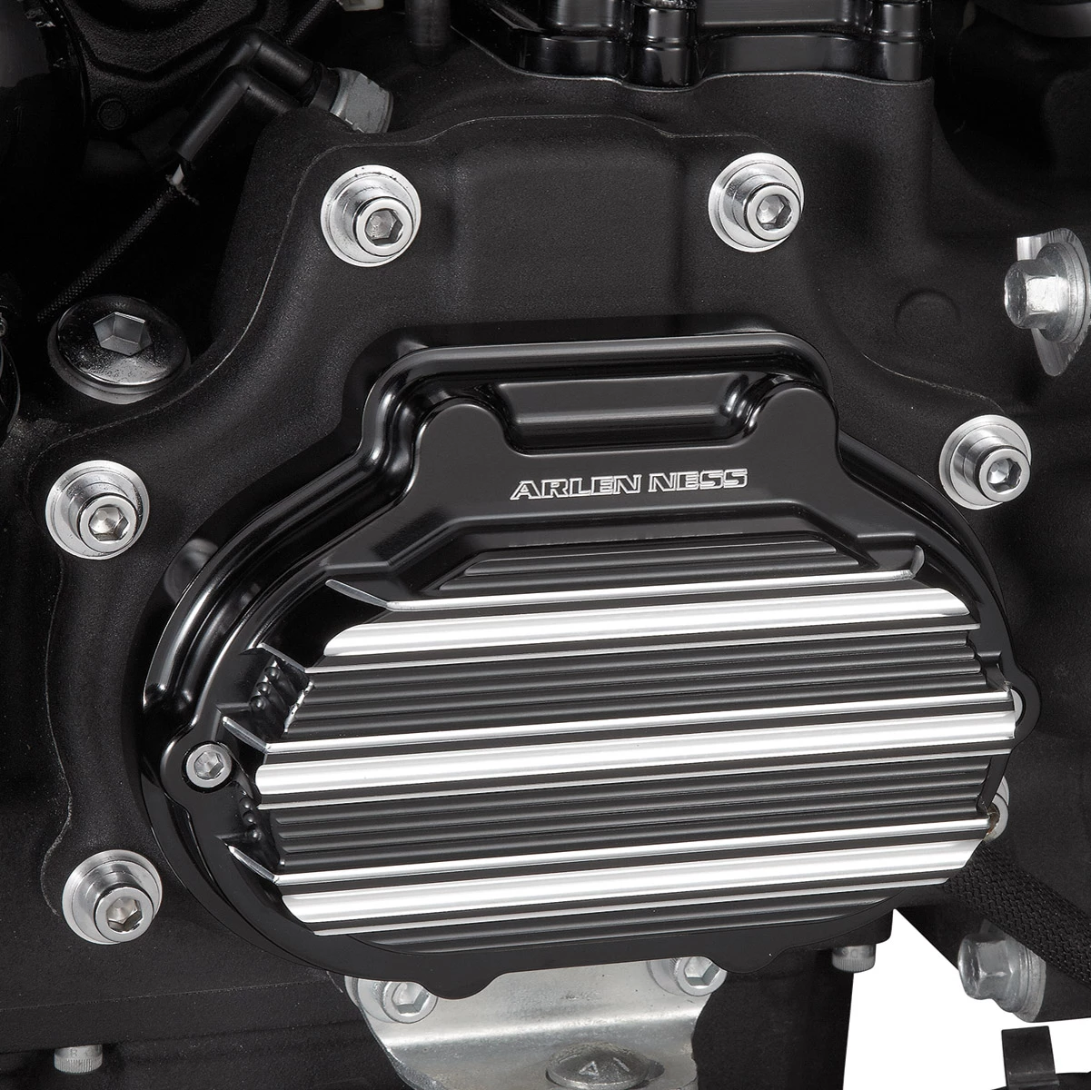 Arlen Ness 10-Gauge Black Hydraulic Clutch Release Cover 2 Arlen Ness 10-Gauge Black Hydraulic Clutch Release Cover - Image 2