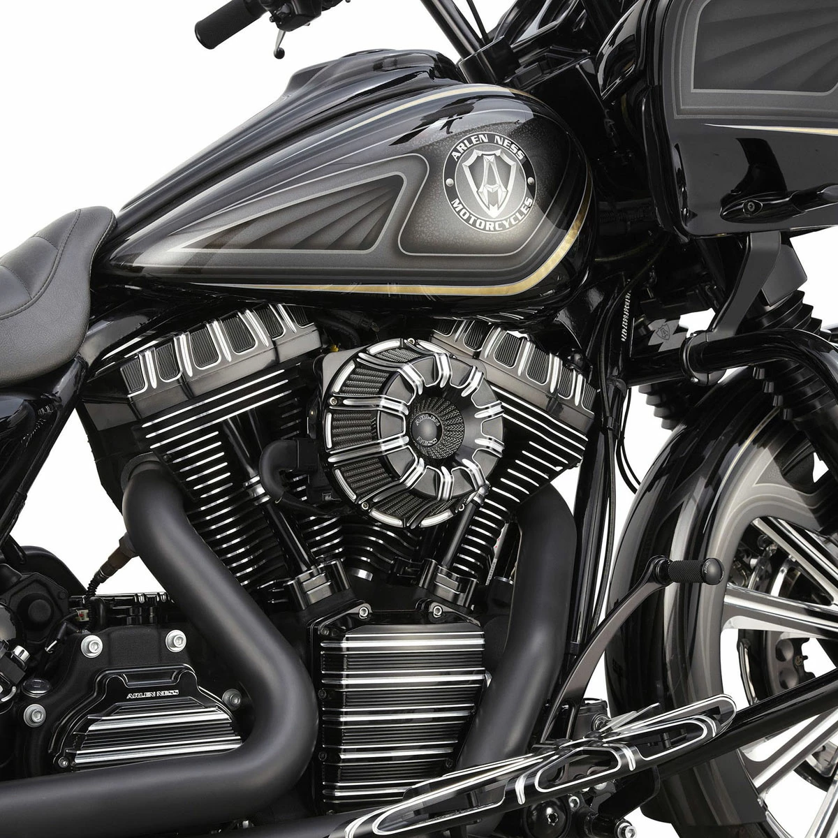 Arlen Ness 10-Gauge Black Hydraulic Clutch Release Cover 3 Arlen Ness 10-Gauge Black Hydraulic Clutch Release Cover - Image 3