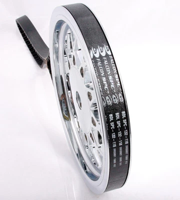 BDL Goodyear Falcon 128 Tooth 1-1/2" Wide Carbon Fiber Final Drive Belt -Clutch Components shop 601 827 A V1