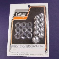 Colony Transmission Side Cover And Clutch Arm Nut Kit