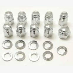Colony Transmission Side Cover And Clutch Arm Nut Kit