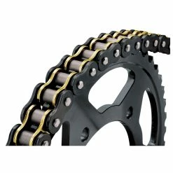 BikeMaster BMZR Z-Ring Chain Black/Gold