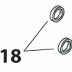 V-Twin Manufacturing Clutch Hub Stud Washer